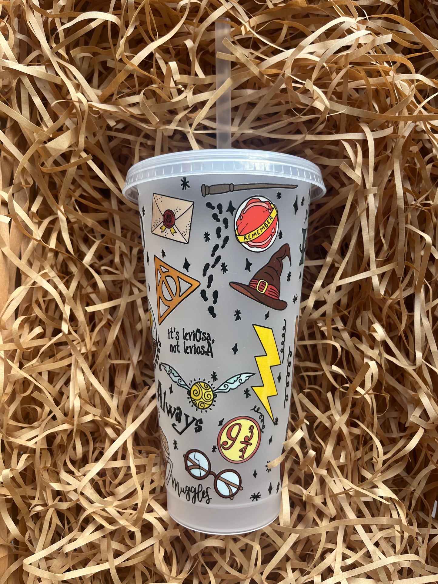 24oz Harry Potter cold cup