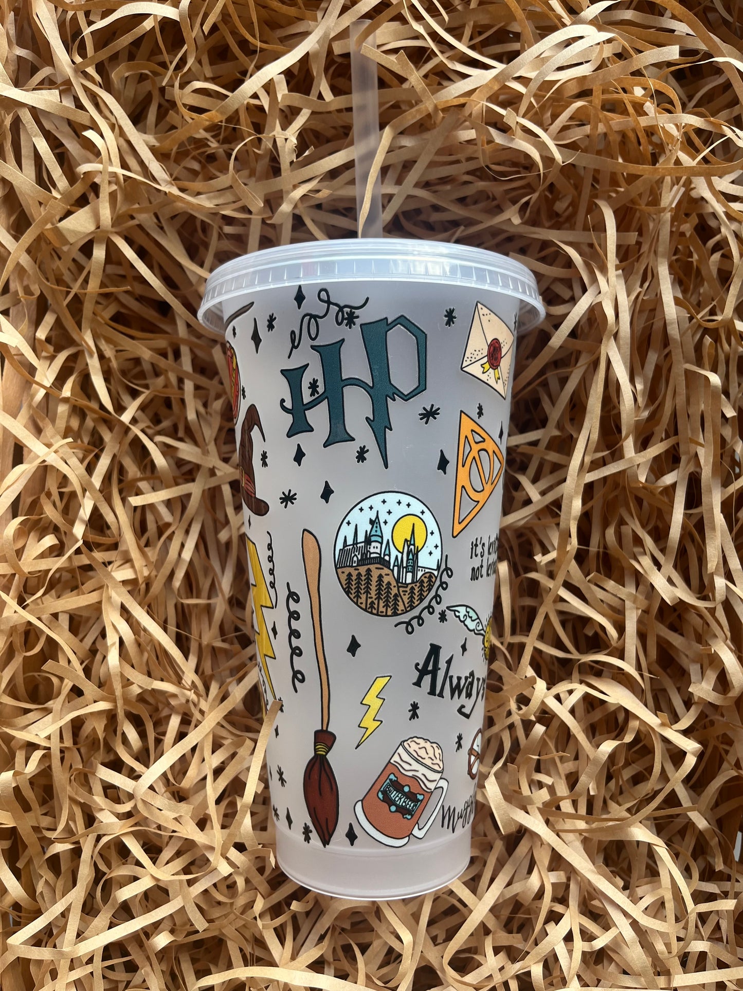 24oz Harry Potter cold cup