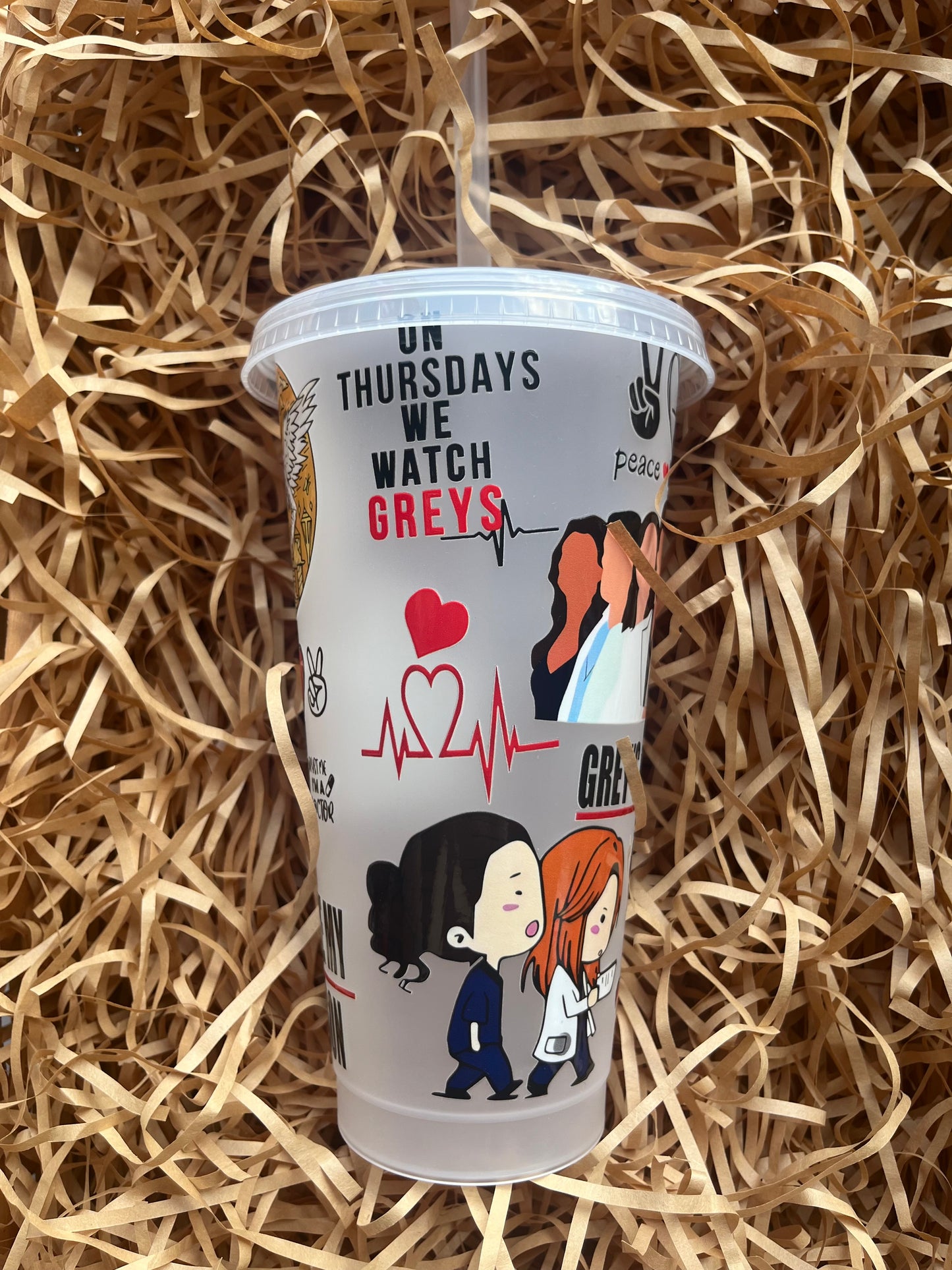 24oz Grey’s Anatomy cold cup