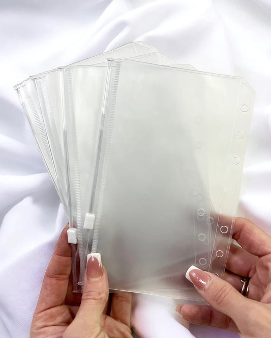 A6 Zipper Pouch For Budget Binder
