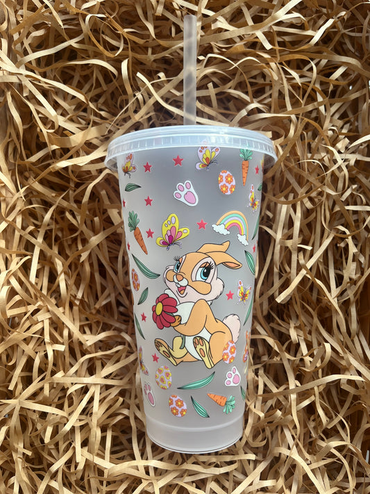 24oz Miss Bunny cold cup