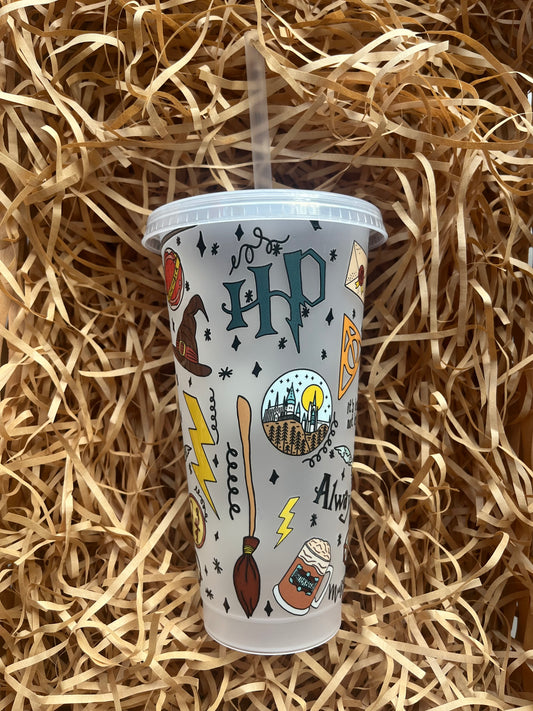 24oz Harry Potter cold cup