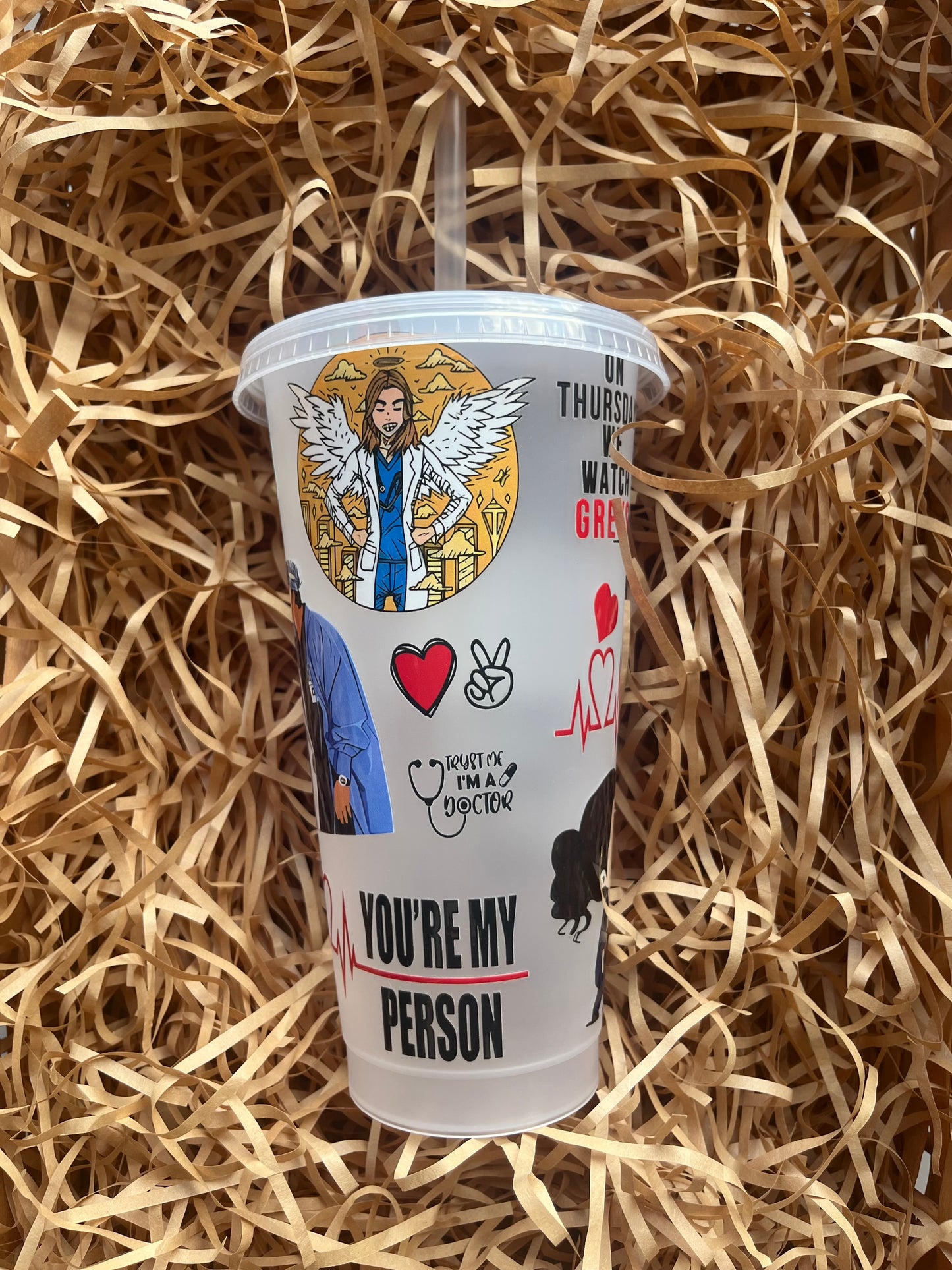 24oz Grey’s Anatomy cold cup